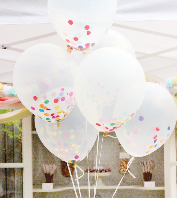 Color Filled Balloons