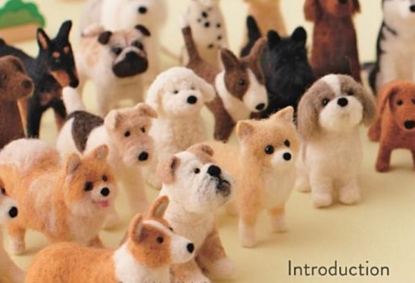 Little Felted Dogs