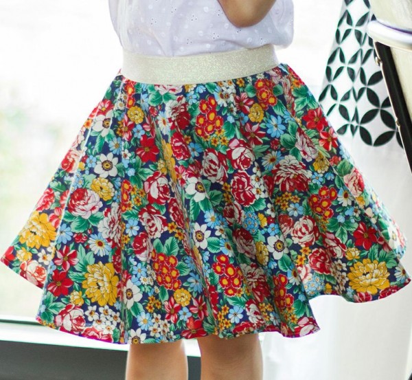 Girl’s Circle Skirt Pattern – FREE! 