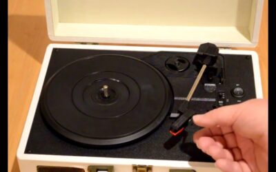 JORLAI Record Player Turntable Suitcase Review