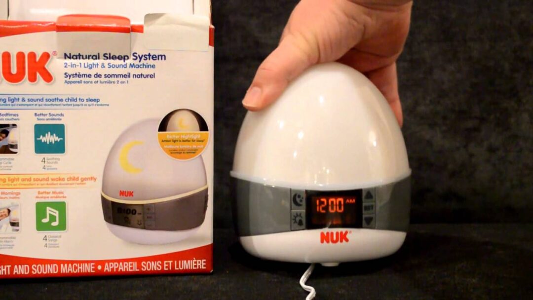 NUK Natural Sleep System Sound and Light Machine Review