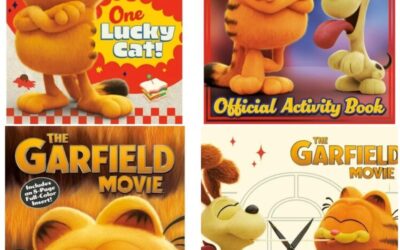 NEW Garfield Movie Books Reviewed