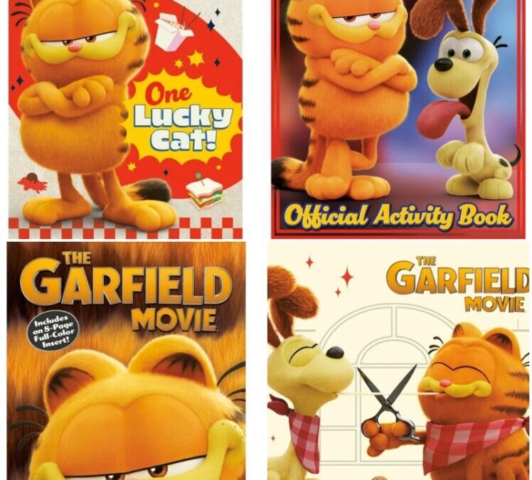 NEW Garfield Movie Books Reviewed